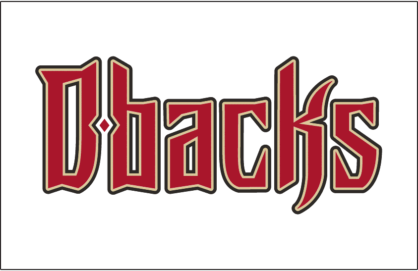 Arizona Diamondbacks 2007-2015 Jersey Logo t shirts DIY iron ons v2